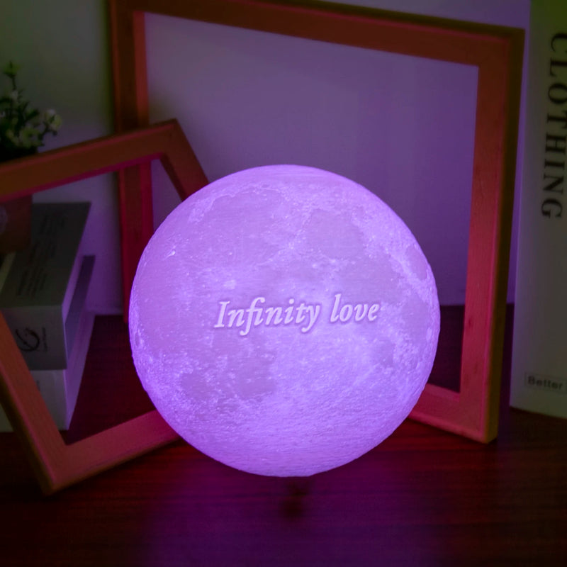 Lua 3D personalizada - Decoração