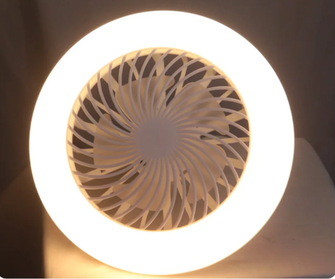 Luminária LED com ventilador Inteligente