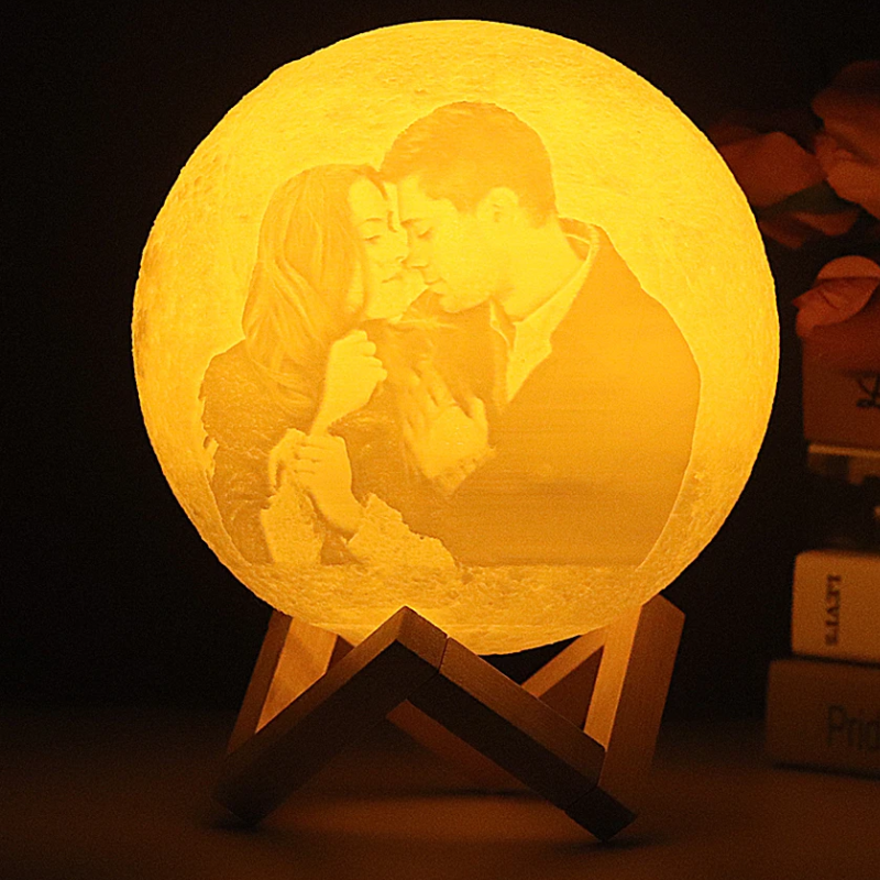 Lua 3D personalizada - Decoração