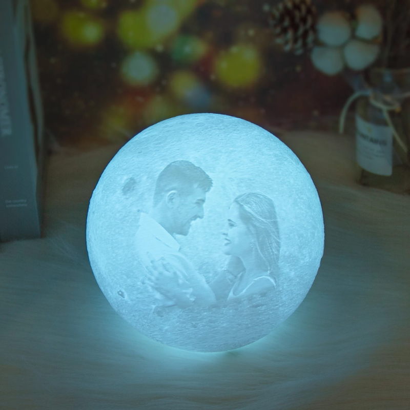 Lua 3D personalizada - Decoração