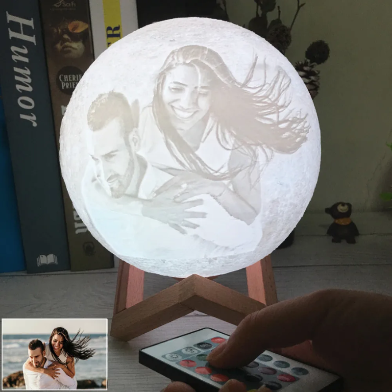 Lua 3D personalizada - Decoração