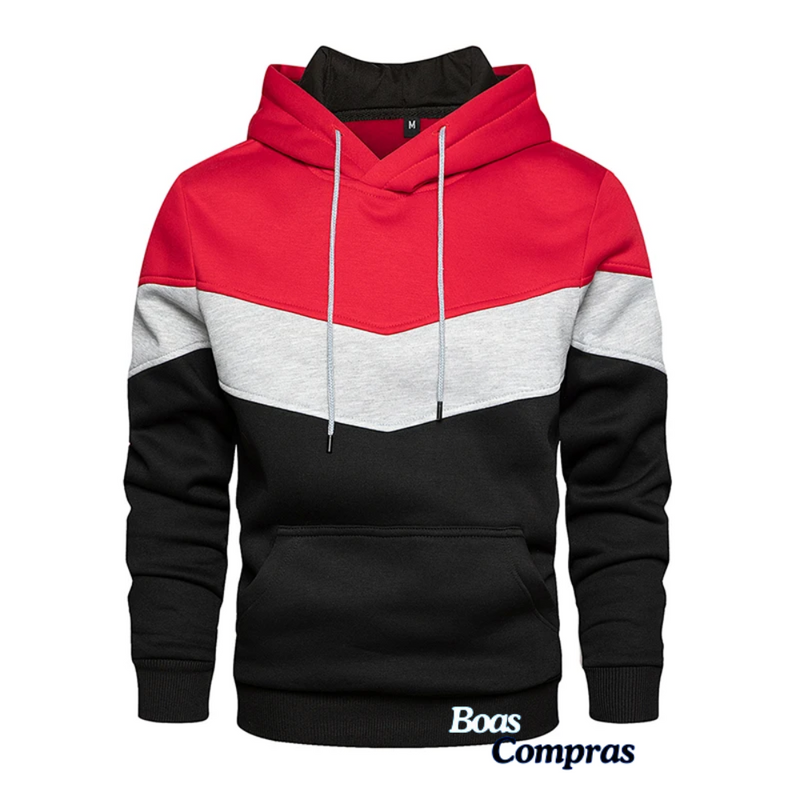 Moletom Sportwear® - modelo Canguru Outono/inverno